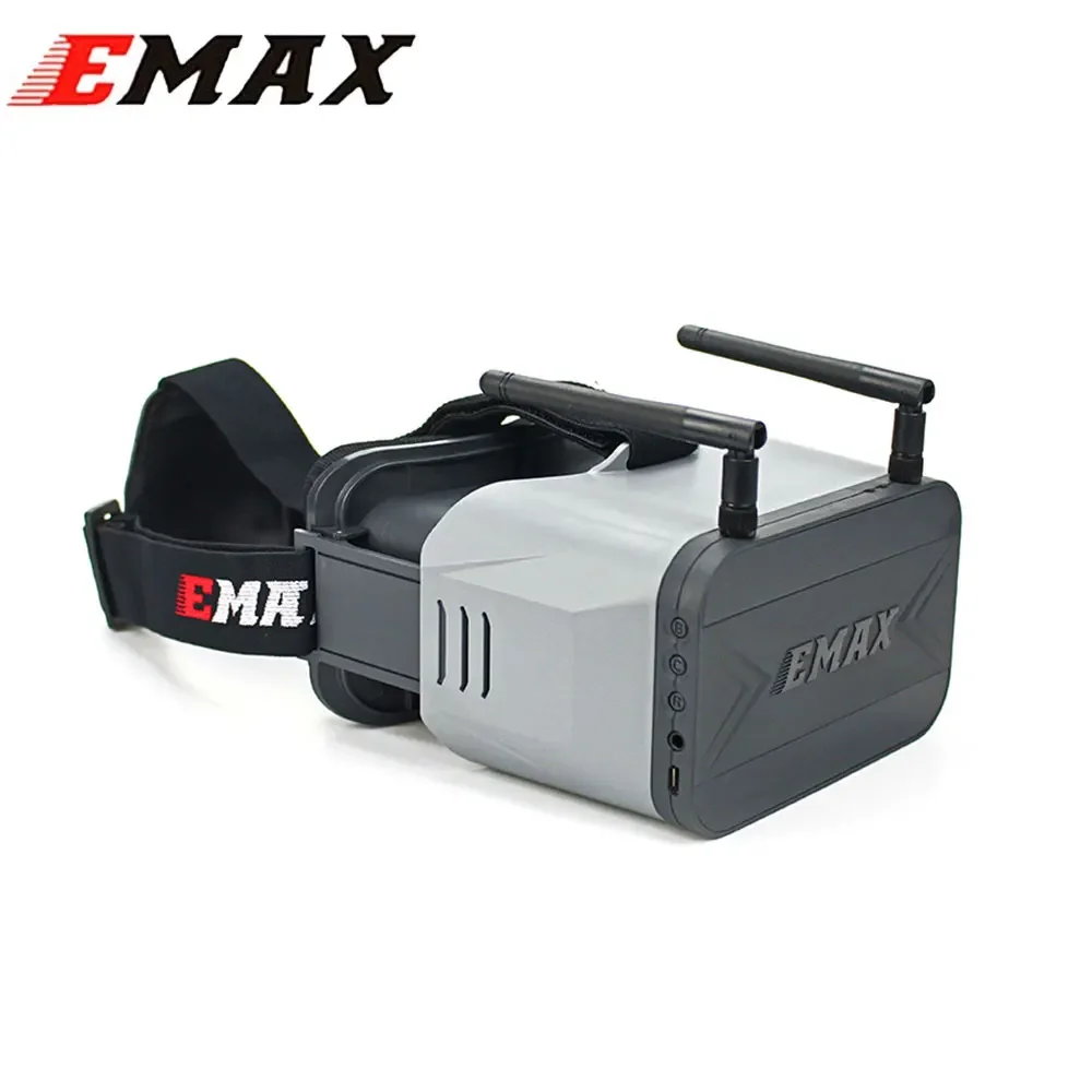 Skyzone Cobra X V2 Fpv Goggles - แว่นตา Emax Transporter 2 พร้อมเสาอากาศคู่, แว่นตา