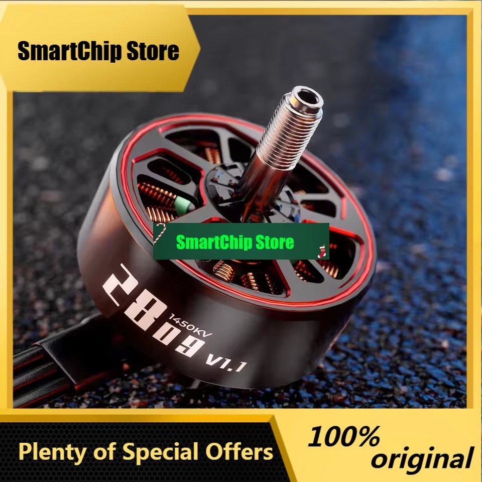 Foxeer Reaper F4 128K 65A Esc - SmCpGEPRC SPEEDX2 2809 V1.1 มอเตอร์ไร้แปรงสีดำ 7/8