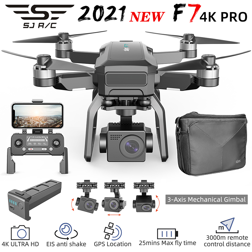 SJRC F7 PRO GPS Drone 4K HD กล - T-Motor F7 Pro Flight Controller บทวิจารณ์และราคา