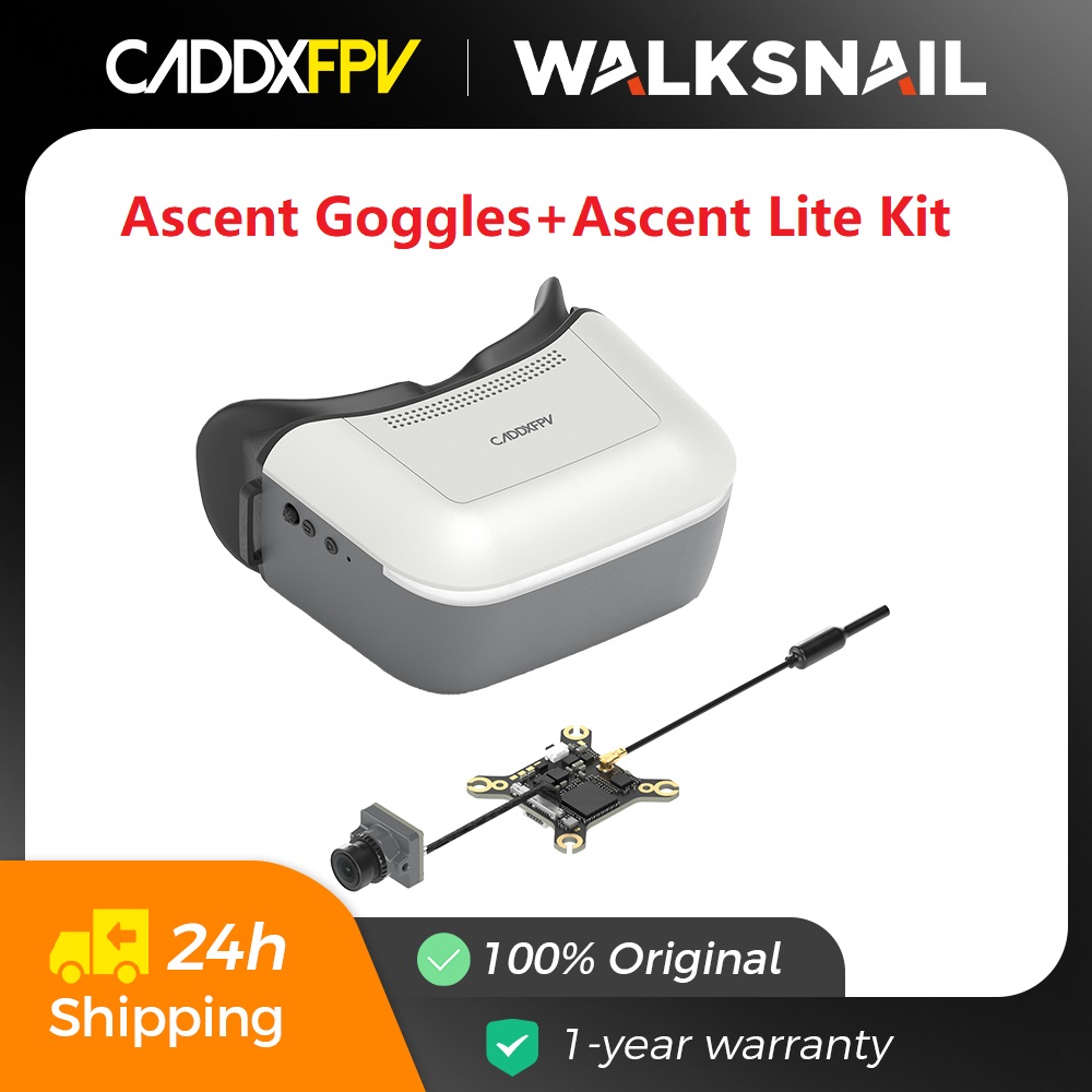 แว่นตา CADDXFPV WALKSNAIL Asce - Skyzone Cobra X V2 Fpv Goggles บทวิจารณ์และราคา