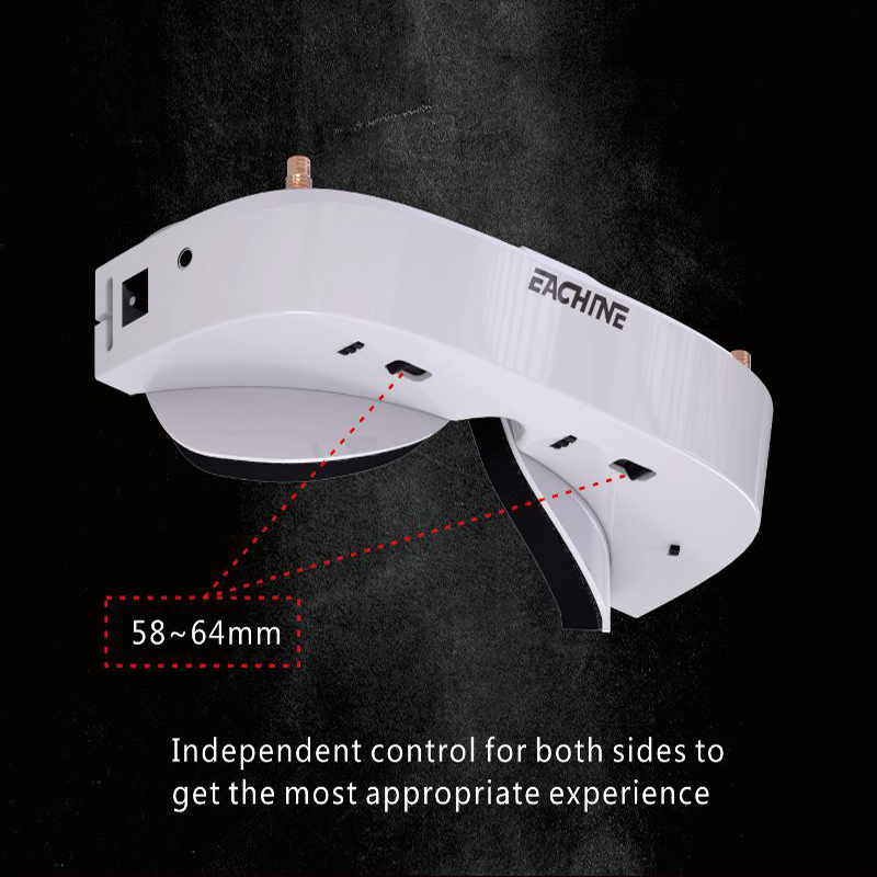 Eachine EV100 720*540 5.8G 72C - Skyzone Cobra X V2 Fpv Goggles บทวิจารณ์และราคา