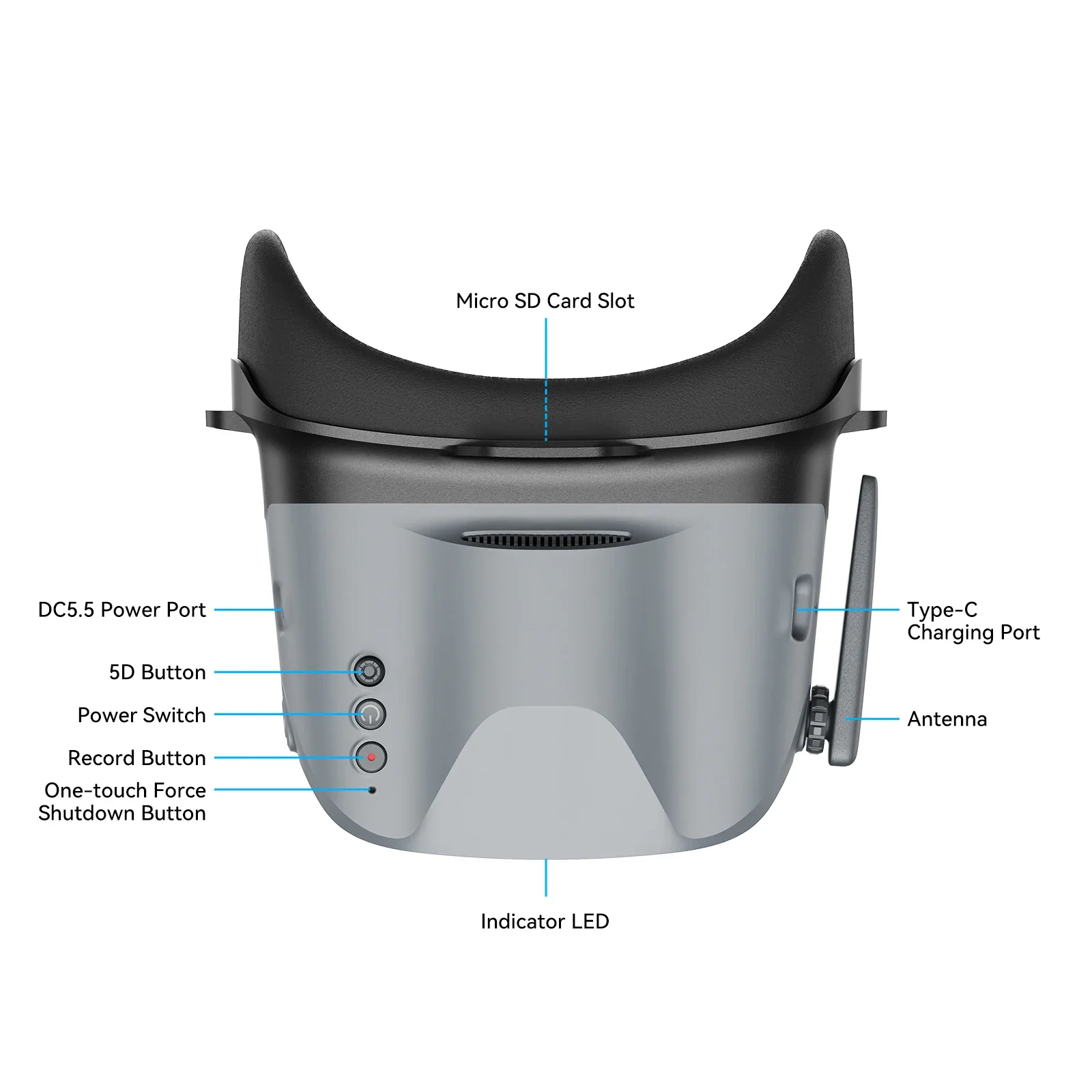 แว่นตา FPV รุ่นใหม่ BETAFPV VR - Skyzone Cobra X V2 Fpv Goggles บทวิจารณ์และราคา